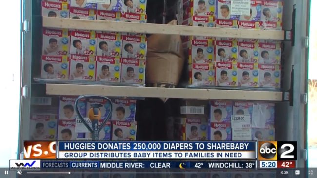 Osi Fellow S Baby Pantry Gets Big Donation From Huggies Open